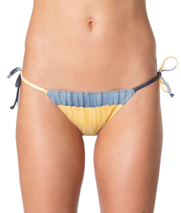 Calcinha Lacinho Rolotê Silk Amarelo