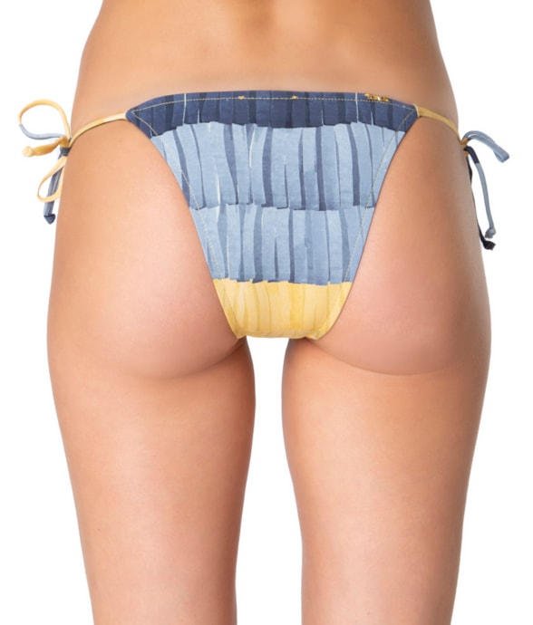 Calcinha Lacinho Rolotê Silk Amarelo