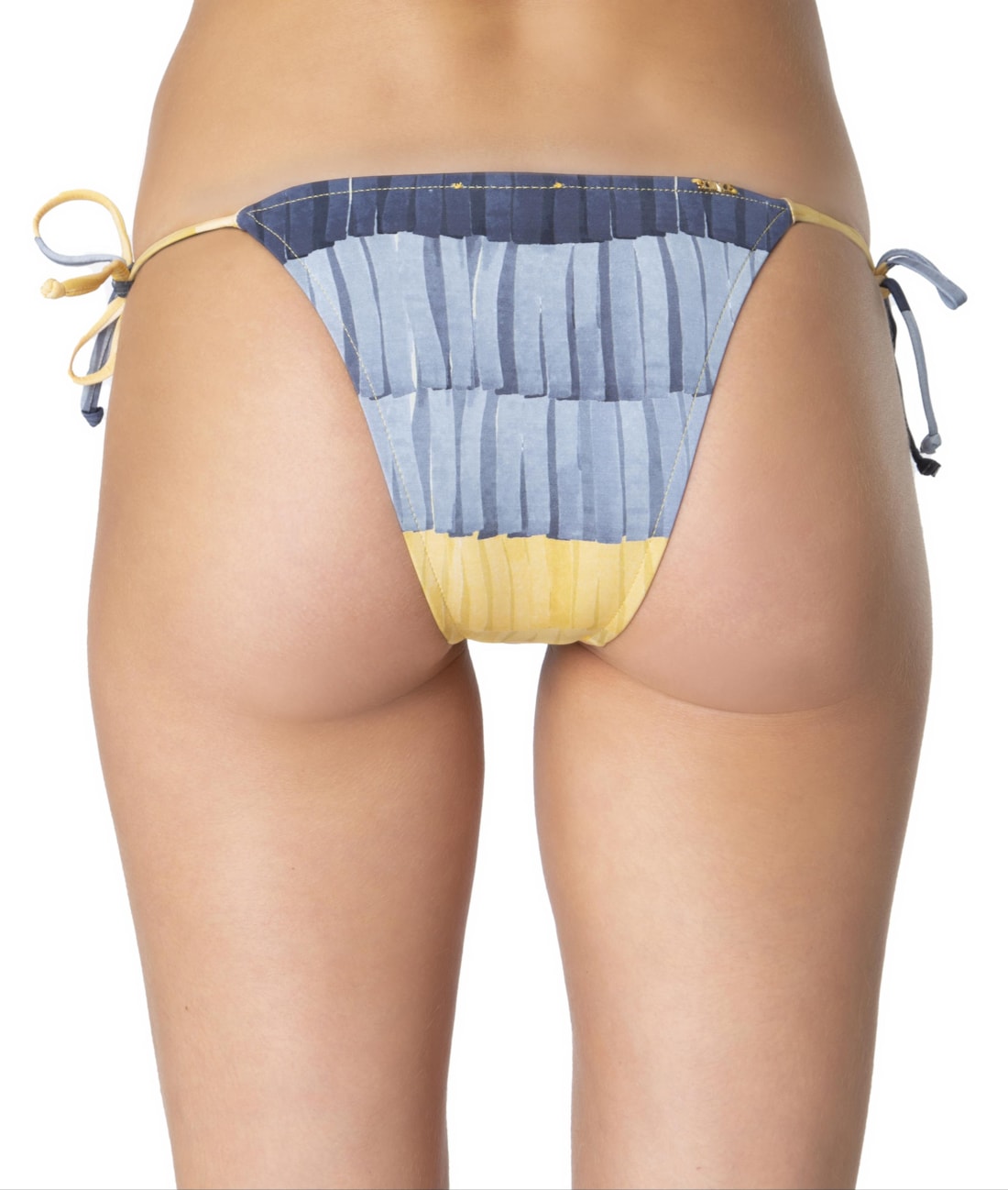 Calcinha Lacinho Rolotê Silk Amarelo