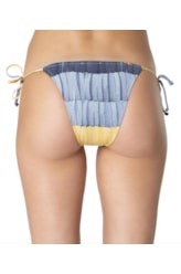 Calcinha Lacinho Rolotê Silk Amarelo