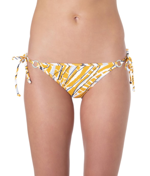 Calcinha Lacinho Viés Castanheira Amarelo