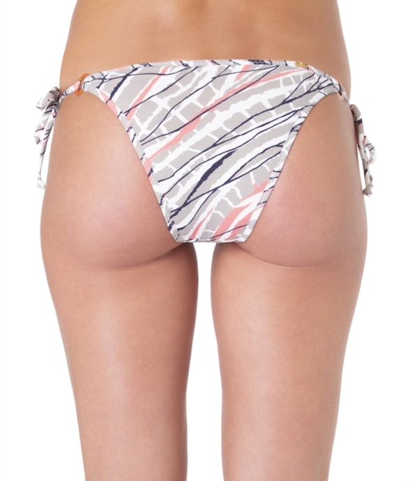 Calcinha Lacinho Viés Castanheira Bege