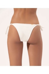 Calcinha Lacinho Viés Jacquard Ibiza Off White