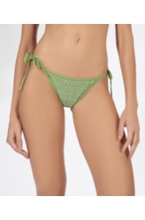 Calcinha Lacinho Viés Mesh Malibu Verde Maçã