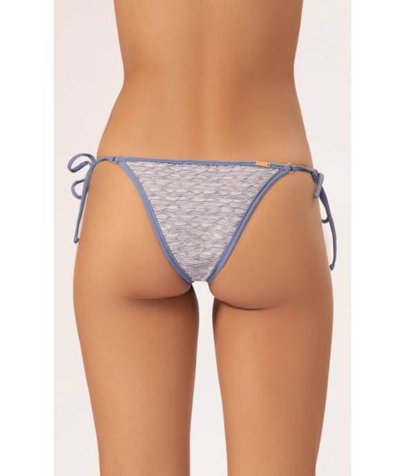 Calcinha Lacinho Viés Versi Azul Jeans Mescla