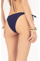 Calcinha Laco Estendido Crepe Ocean Marinho