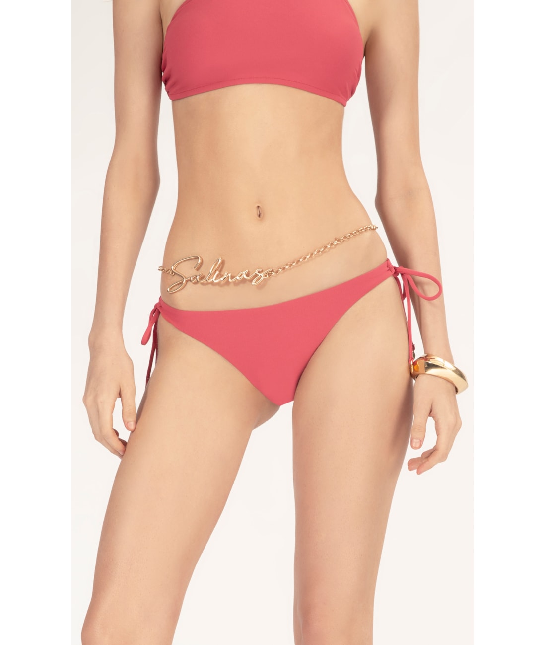 Calcinha Laco Estendido Crepe Ocean Melancia