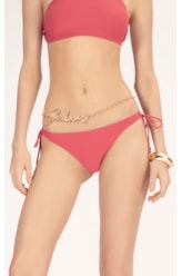 Calcinha Laco Estendido Crepe Ocean Melancia