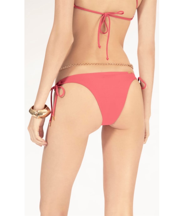 Calcinha Laco Estendido Crepe Ocean Melancia