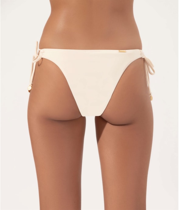 Calcinha Laço Estendido Draping Off White