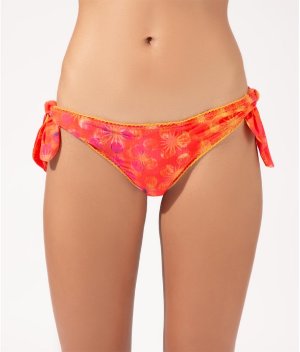 Calcinha Laço Lenço Picueta Essence Laranja