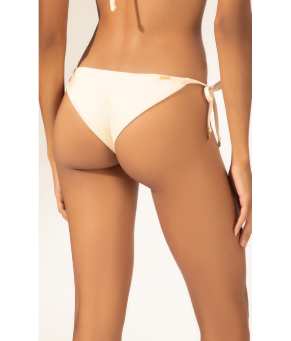 Calcinha Laço Mini Miracle Up Crystals By Swarovski Celebrate Off White