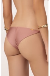 Calcinha Laço Mini Up Crystals By Swarovski Rosa Dusty