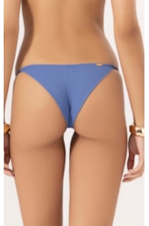 Calcinha Lateral Fina Mini Miracle Up Bobby Azul Pervante