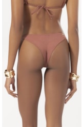 Calcinha Lateral Fina Mini Miracle Up Bobby Caramelo