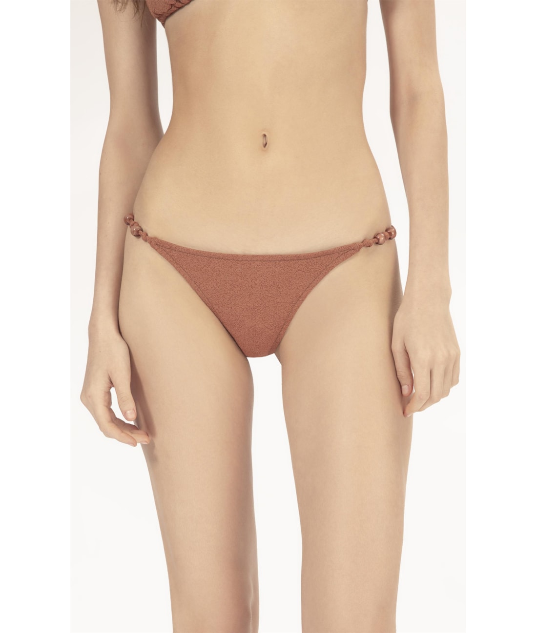 Calcinha Lateral Fina Mini Miracle Up Bobby Marrom