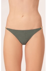 Calcinha Lateral Fina Mini Miracle Up Bobby Verde Militar