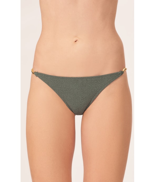 Calcinha Lateral Fina Mini Miracle Up Bobby Verde Militar