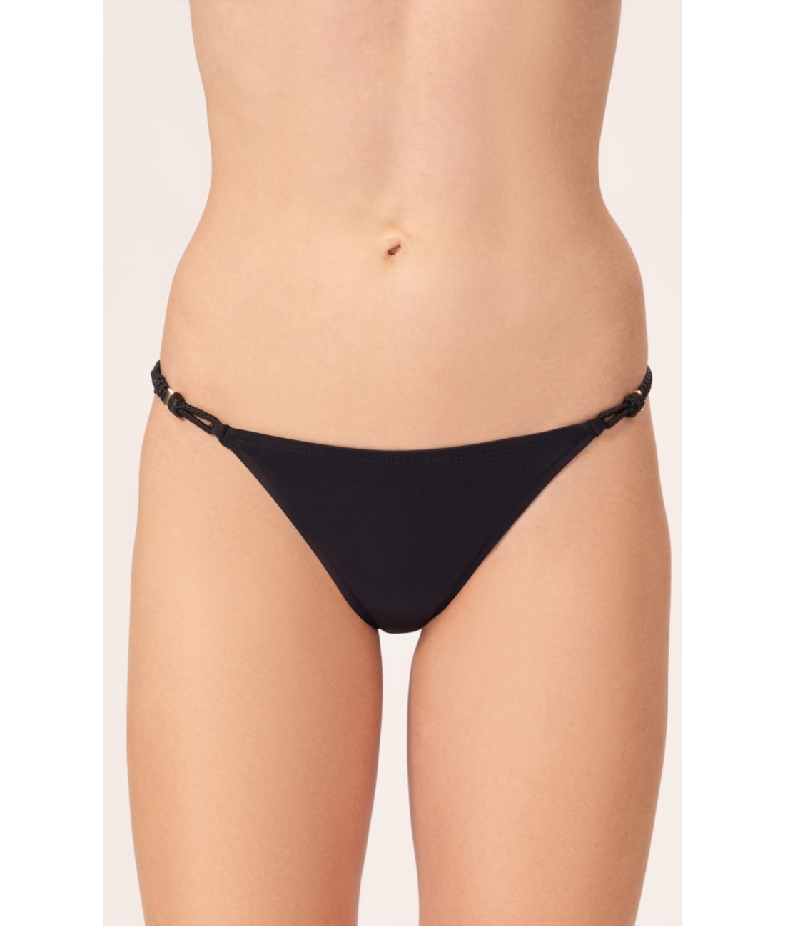 Calcinha Lateral Fina Mini Miracle Up Draping Preto