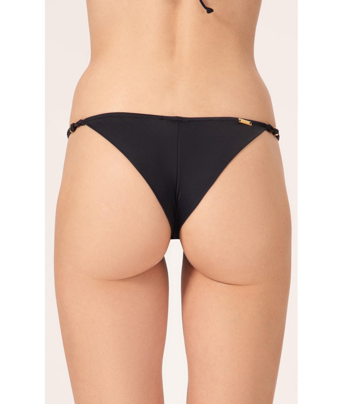 Calcinha Lateral Fina Mini Miracle Up Draping Preto