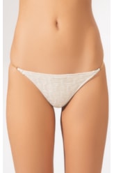 Calcinha Lateral Fina Mini Miracle Up Eos Off White