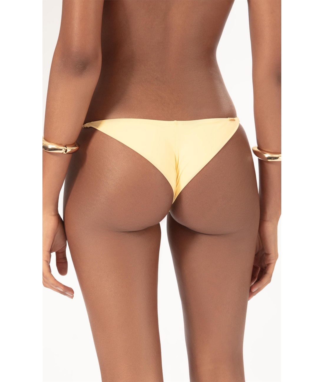 Calcinha Lateral Fina Mini Miracle Up Fluid Amarelo Manteiga