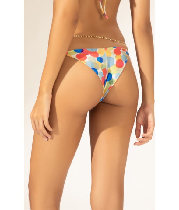 Calcinha Lateral Fina Mini Miracle Up Underwater Branco