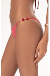 Calcinha Lateral Fina Miracle Up Crepe Ocean Melancia