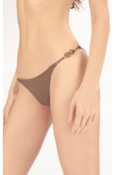 Calcinha Lateral Fina Miracle Up Crepe Ocean Tabaco