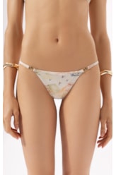Calcinha Lateral Fina Ski Off White