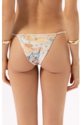 Calcinha Lateral Fina Ski Off White