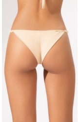Calcinha Lateral Fininha Mini Miracle Up Gaia Bege