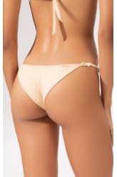 Calcinha Lateral Fininha Mini Miracle Up Gaia Bege