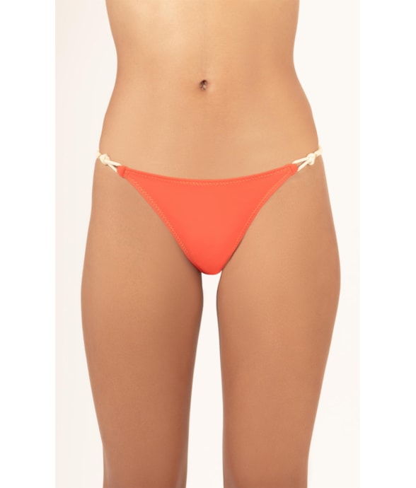 Calcinha Lateral Fininha Mini Miracle Up Gaia Laranja