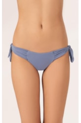 Calcinha Lenço Franzida Clássicos Azul Seco
