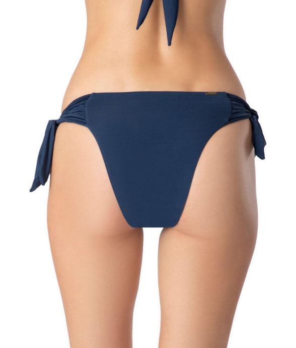 Calcinha Lenço Franzida Clássicos Marinho