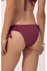Calcinha Lenço Franzida Clássicos Mauve