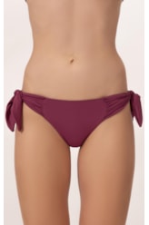 Calcinha Lenço Franzida Clássicos Mauve