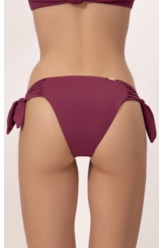 Calcinha Lenço Franzida Clássicos Mauve