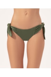 Calcinha Lenço Franzida Clássicos Verde Militar