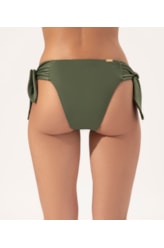 Calcinha Lenço Franzida Clássicos Verde Militar