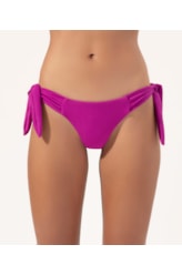 Calcinha Lenço Franzida Madras Violeta