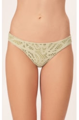 Calcinha Miracle Midi Rendado Lux Verde Agua
