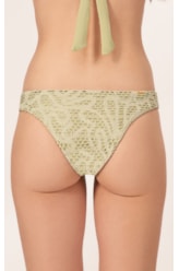 Calcinha Miracle Midi Rendado Lux Verde Agua