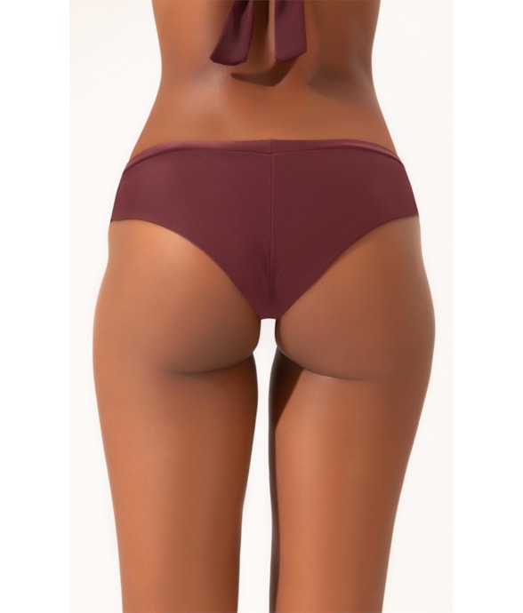 Calcinha Miracle Up Sporty Bordeaux
