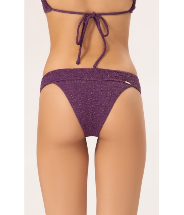 Calcinha Pala Miracle Crepe Shine Roxo
