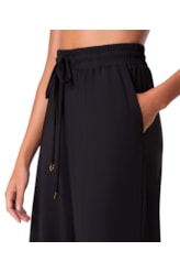 Calcinha Resort Reta Jersey Preto