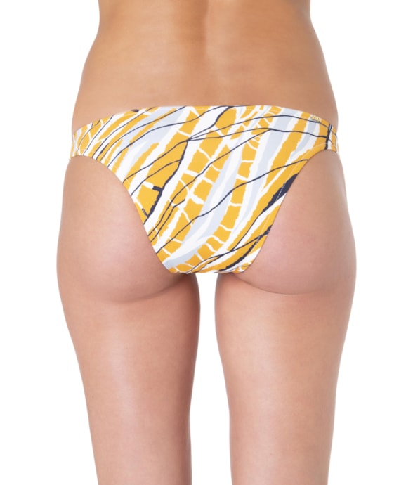 Calcinha Reta Argola Castanheira Amarelo