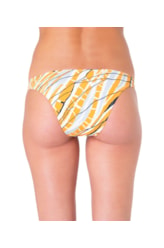 Calcinha Reta Argola Castanheira Amarelo