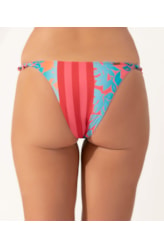 Calcinha Reta Detalhe Lateral Urca Pink